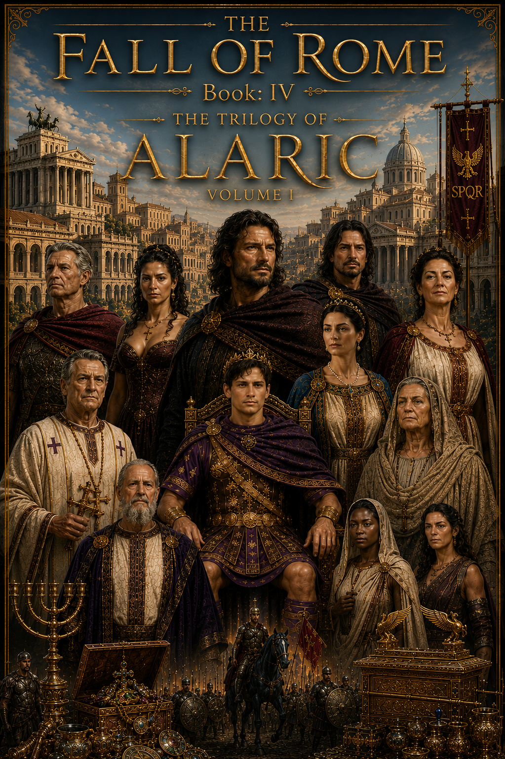 THE FALL OF ROME Book IV The Trilogy of ALARIC Volume I front cover